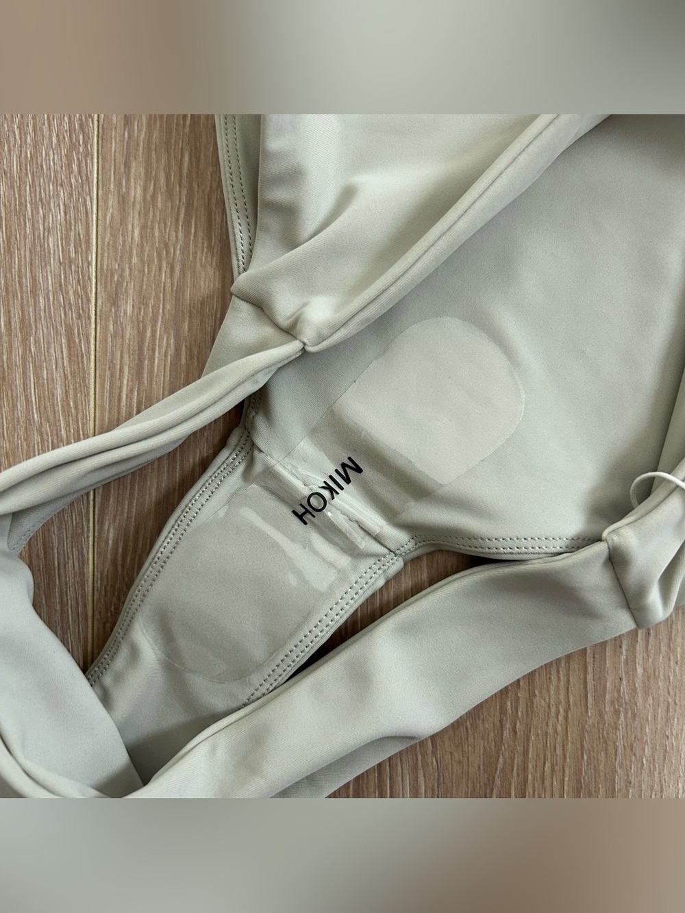 NWT New Mikoh Bikini Tan Size XS Top and S Bottom - Picture 7 of 8